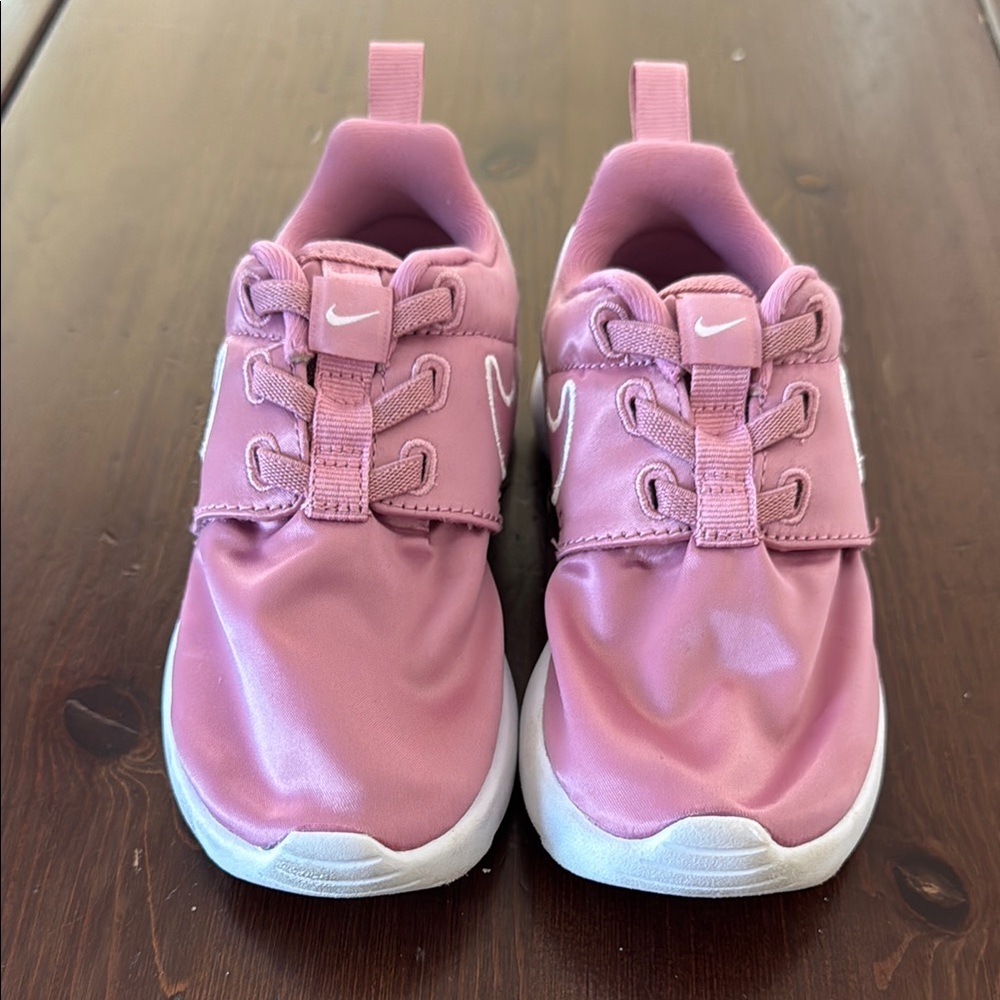Nike Pink Slip-On Sneakers with White Soles